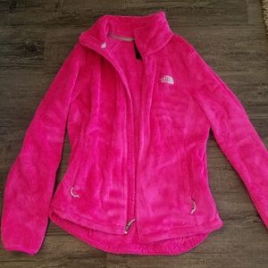 North Face Fleece Zip Up Jacket